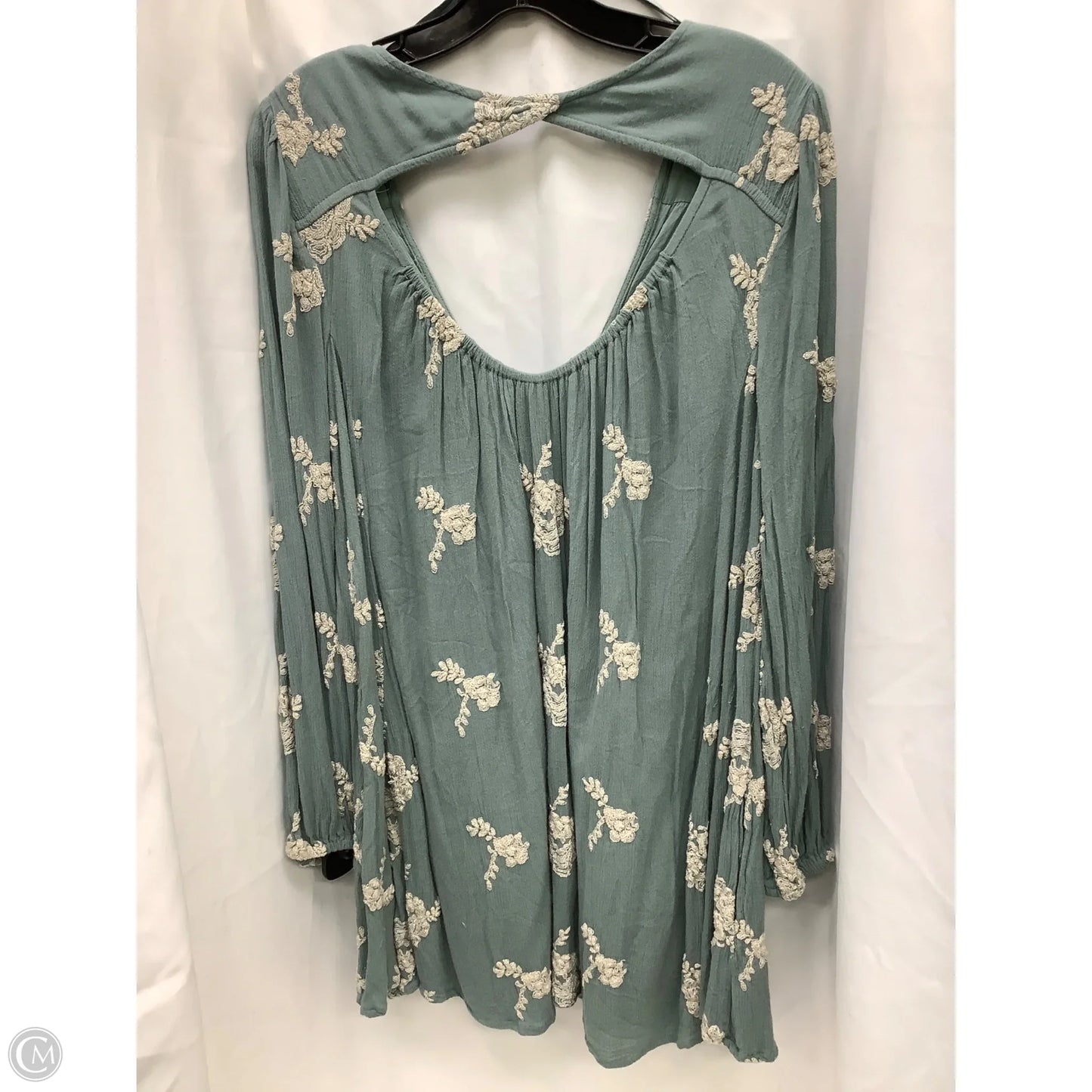 Dress Casual Midi By Free People In Green, Size: Xl