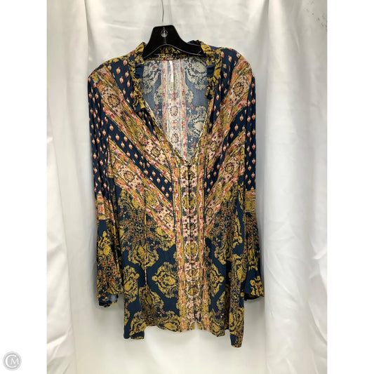 Dress Casual Midi By Free People In Multi-colored, Size: L