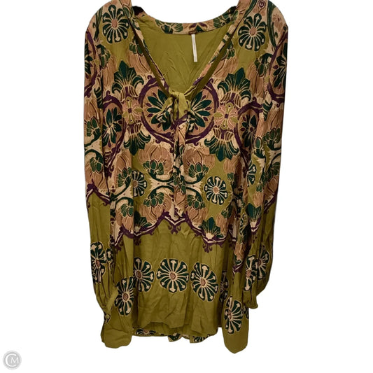 Dress Casual Midi By Free People In Multi-colored, Size: L