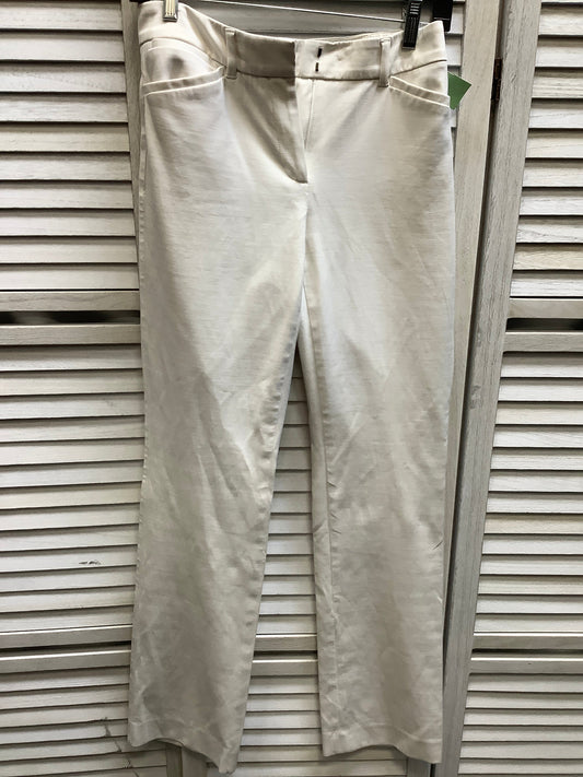 White Pants Chinos & Khakis White House Black Market, Size 2
