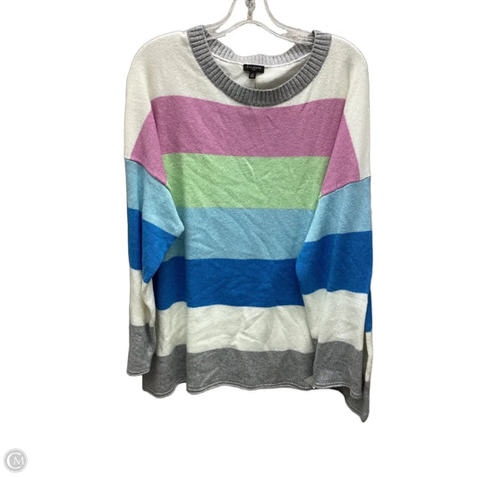 Sweater By Talbots In Multi-colored, Size: 3x