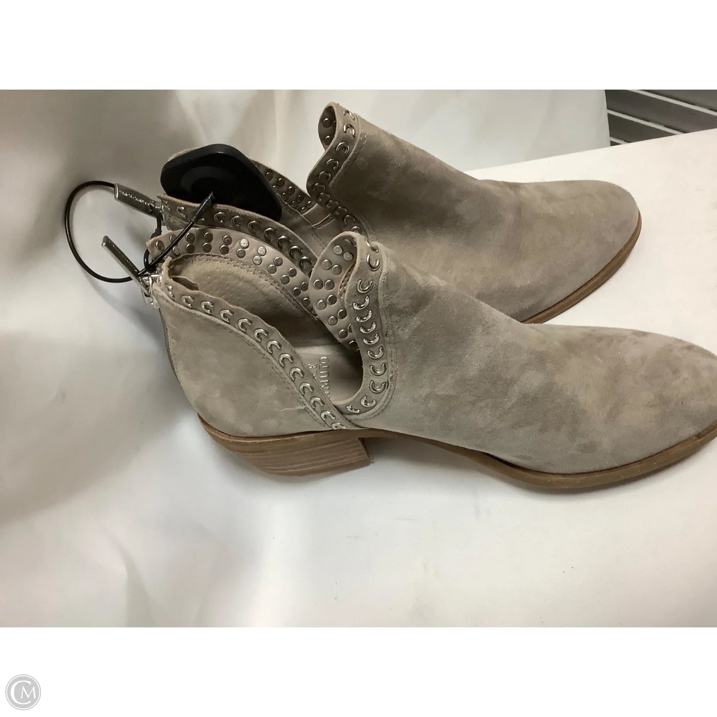 Boots Ankle Heels By Vince Camuto In Grey, Size: 6