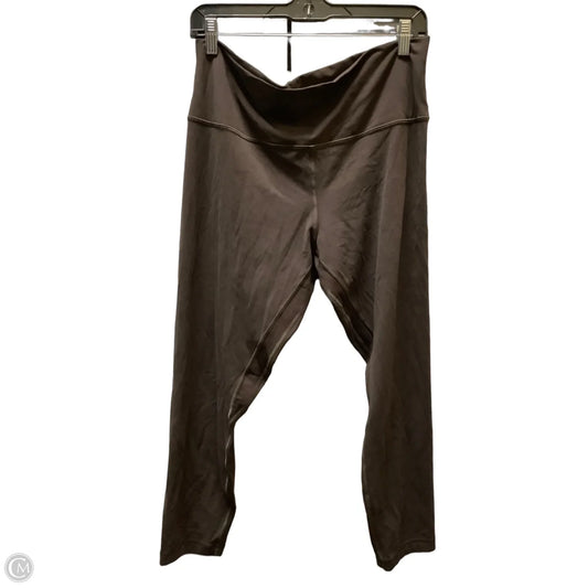 Pants Leggings By Lululemon In Brown, Size: 16