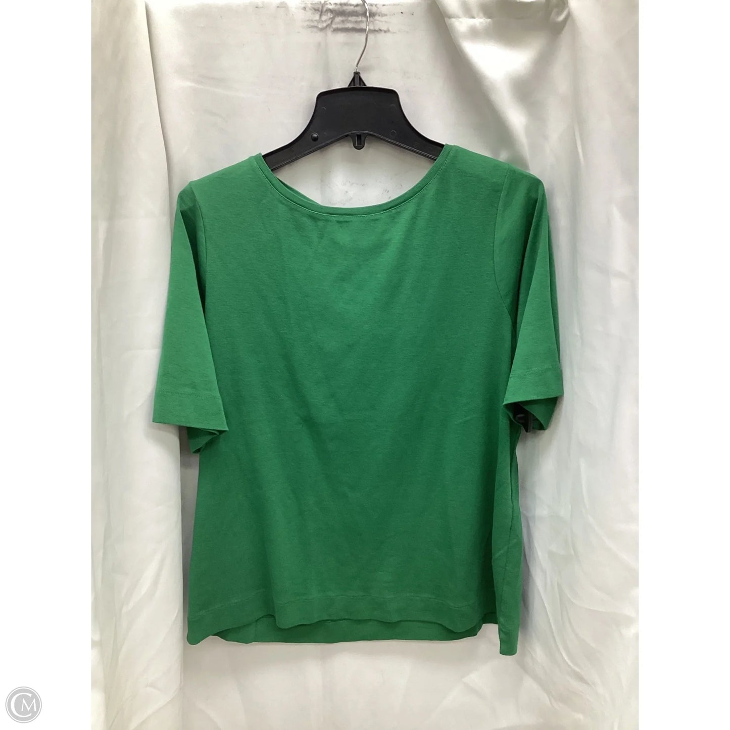 Top Short Sleeve By Chicos In Green, Size: Xl