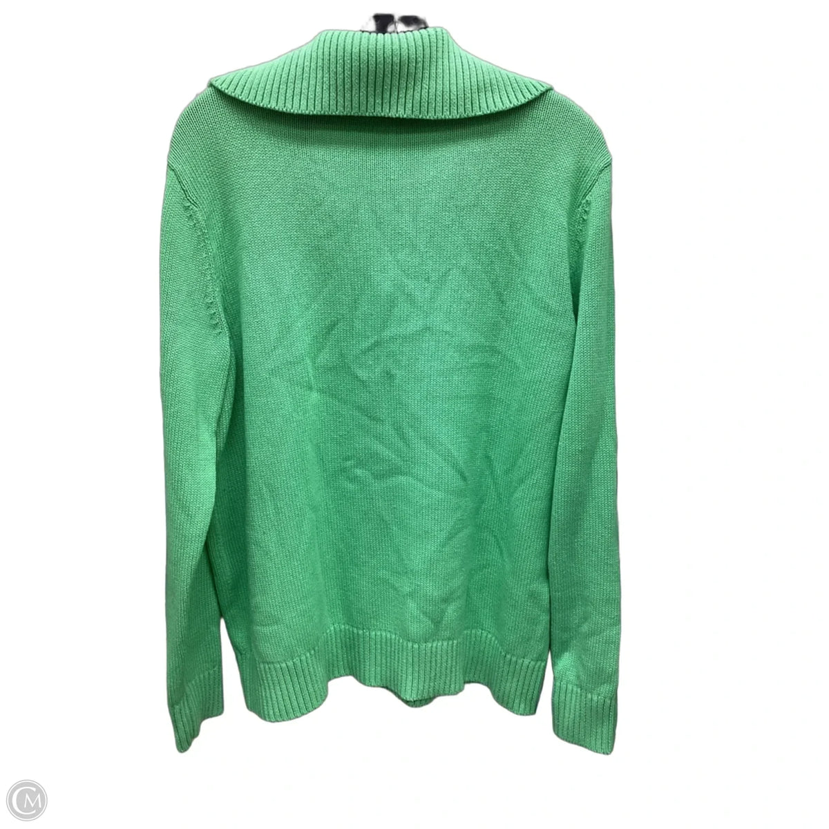 Sweater By Talbots In Green, Size: L