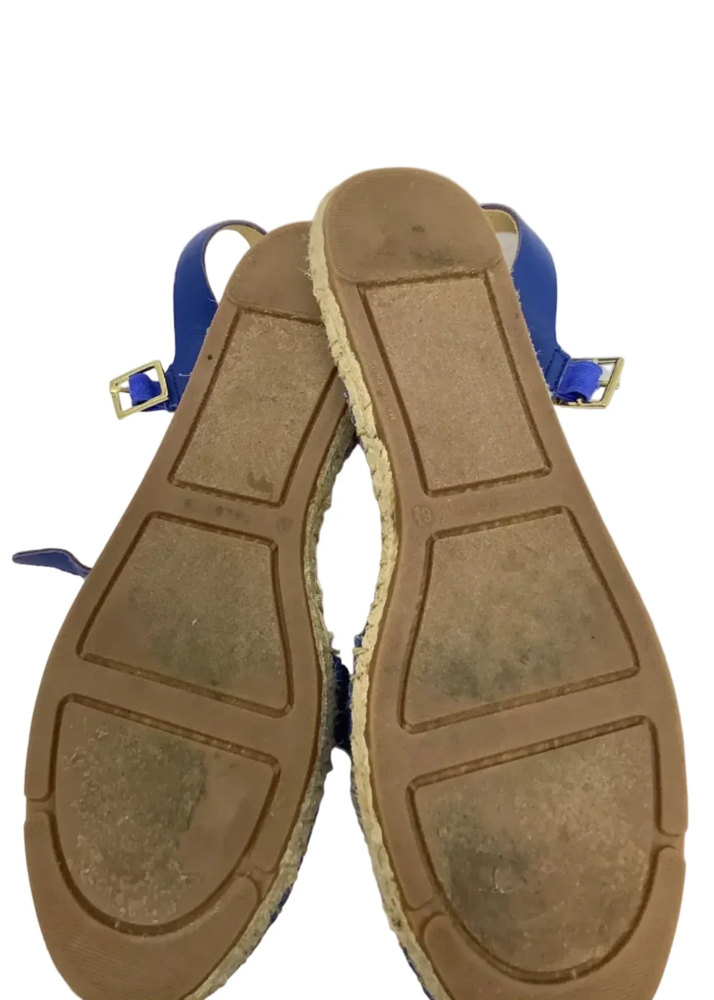 Sandals Flats By Talbots In Blue, Size: 8.5