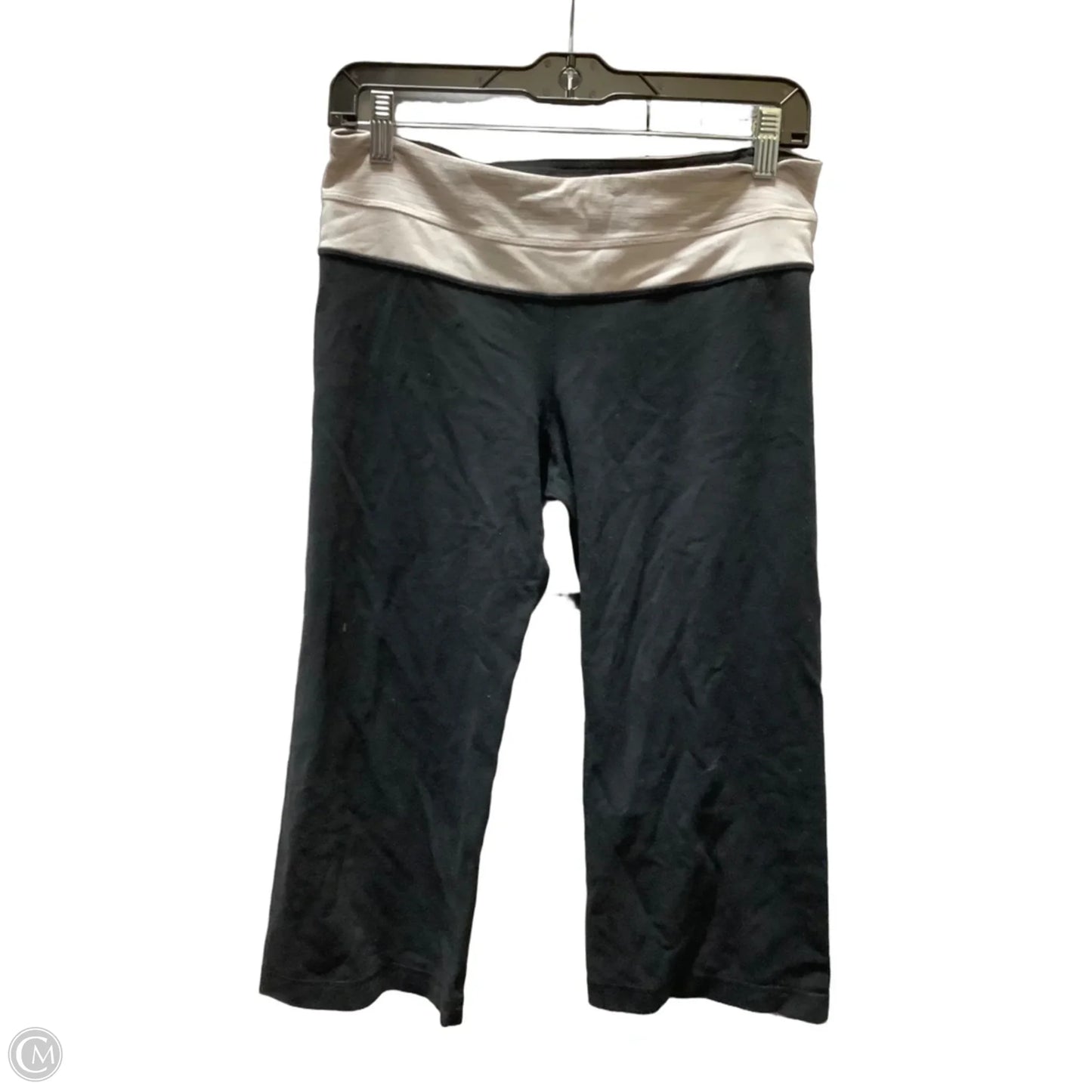 Capris By Lululemon In Black, Size: 8