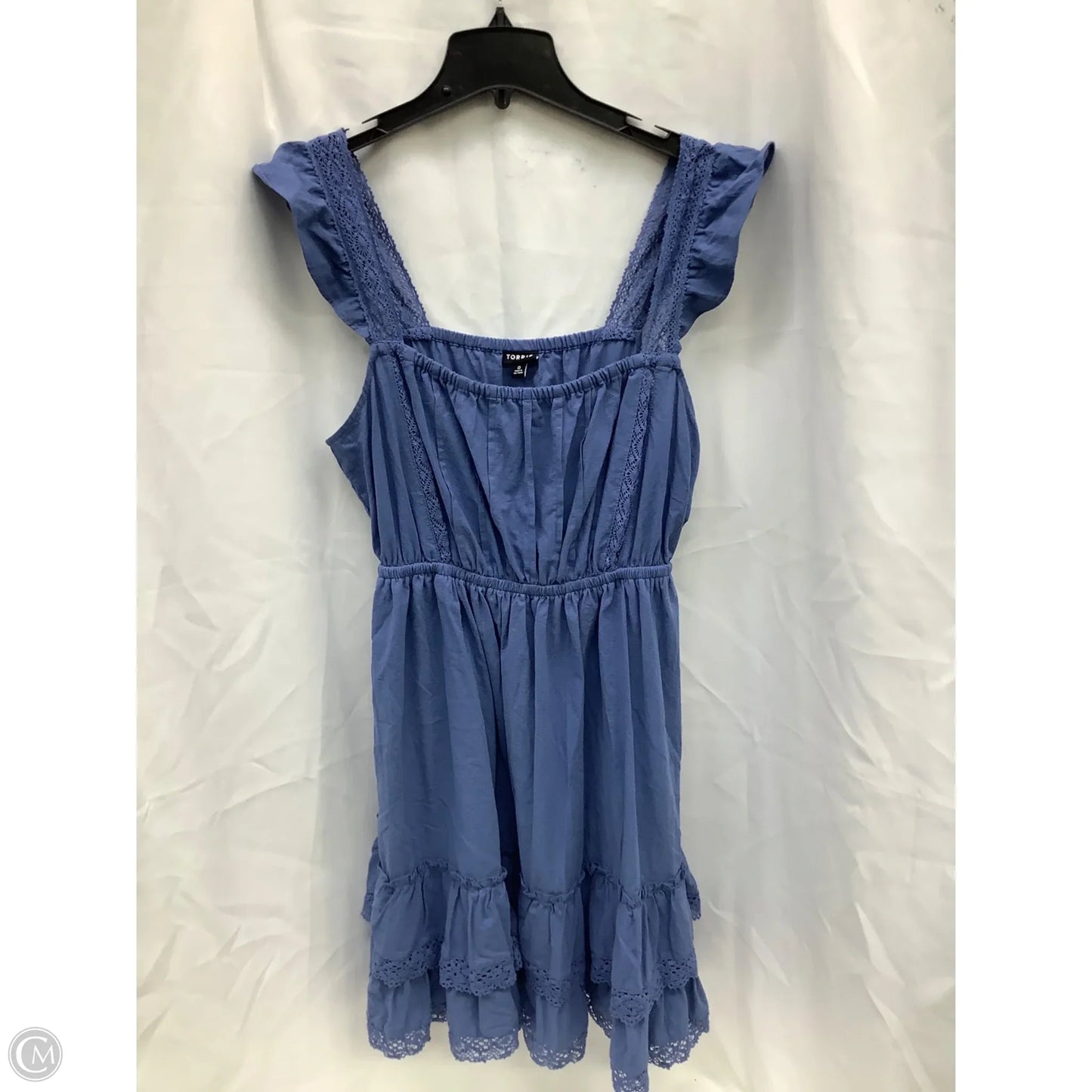 Dress Casual Midi By Torrid In Blue, Size: M