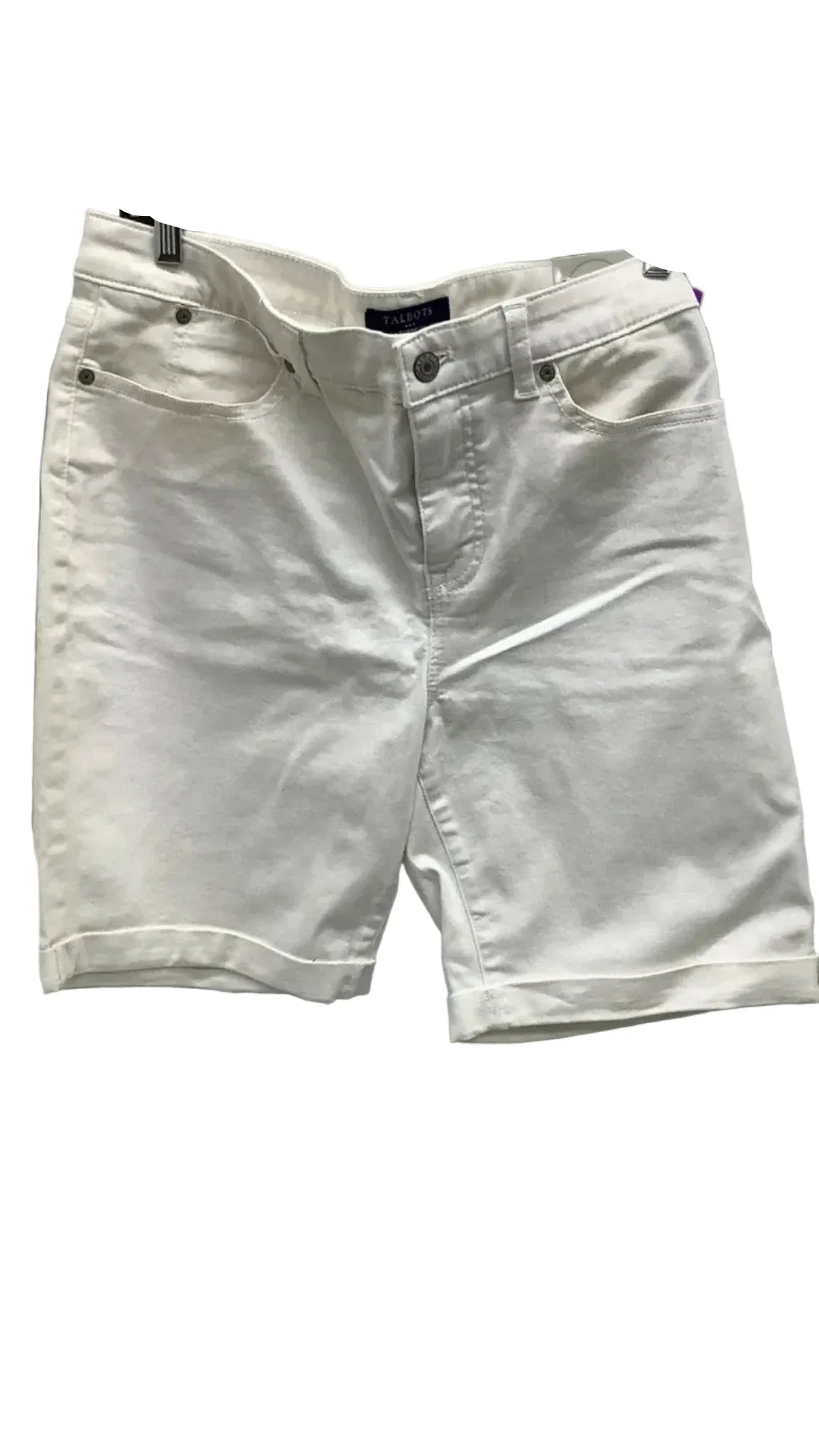 Shorts By Talbots In White, Size: 12