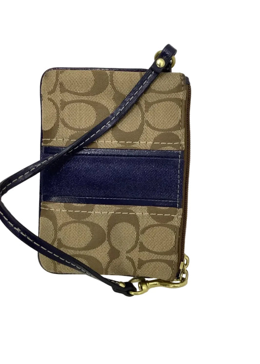 Wristlet Designer By Coach, Size: Small