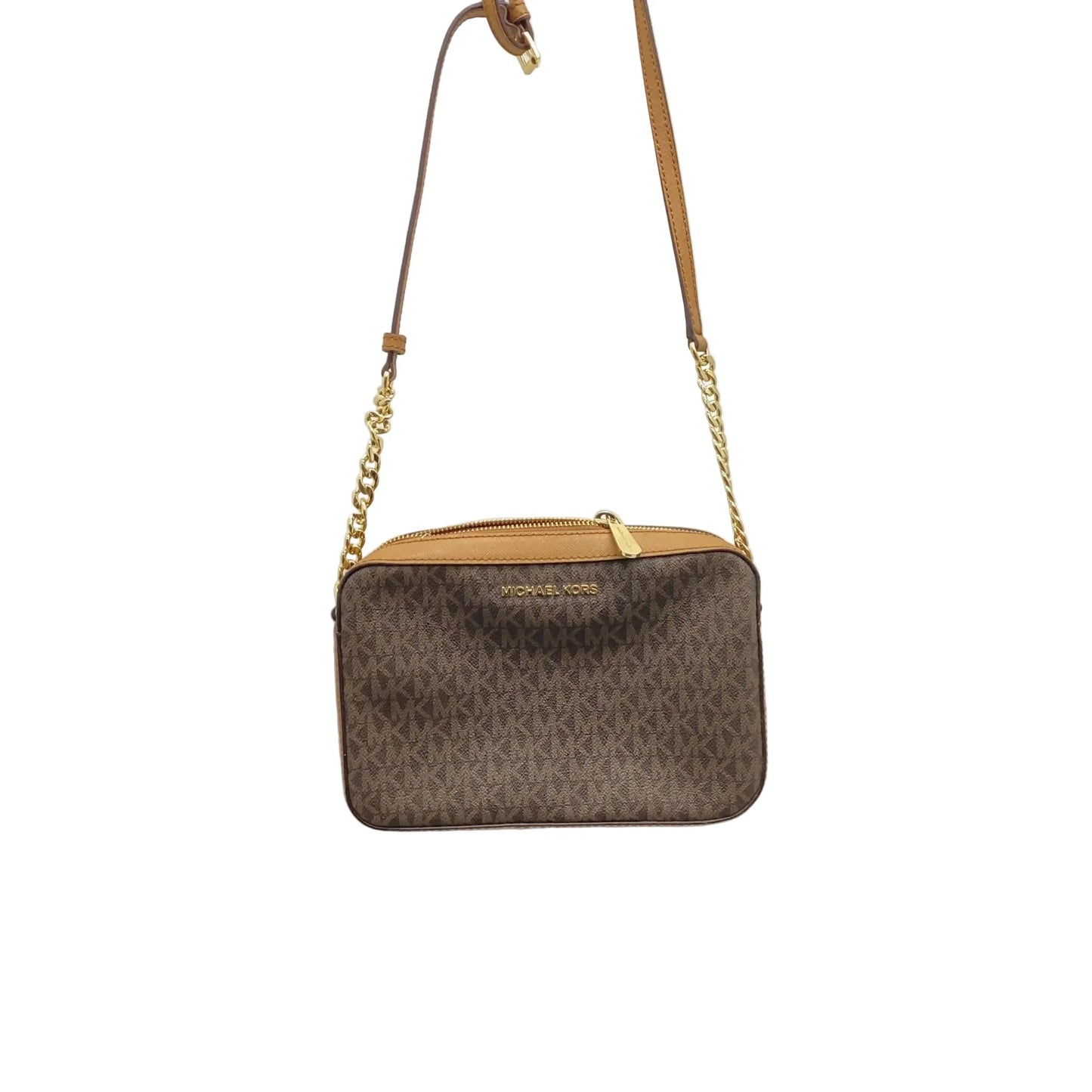 Crossbody Designer By Michael Kors, Size: Medium