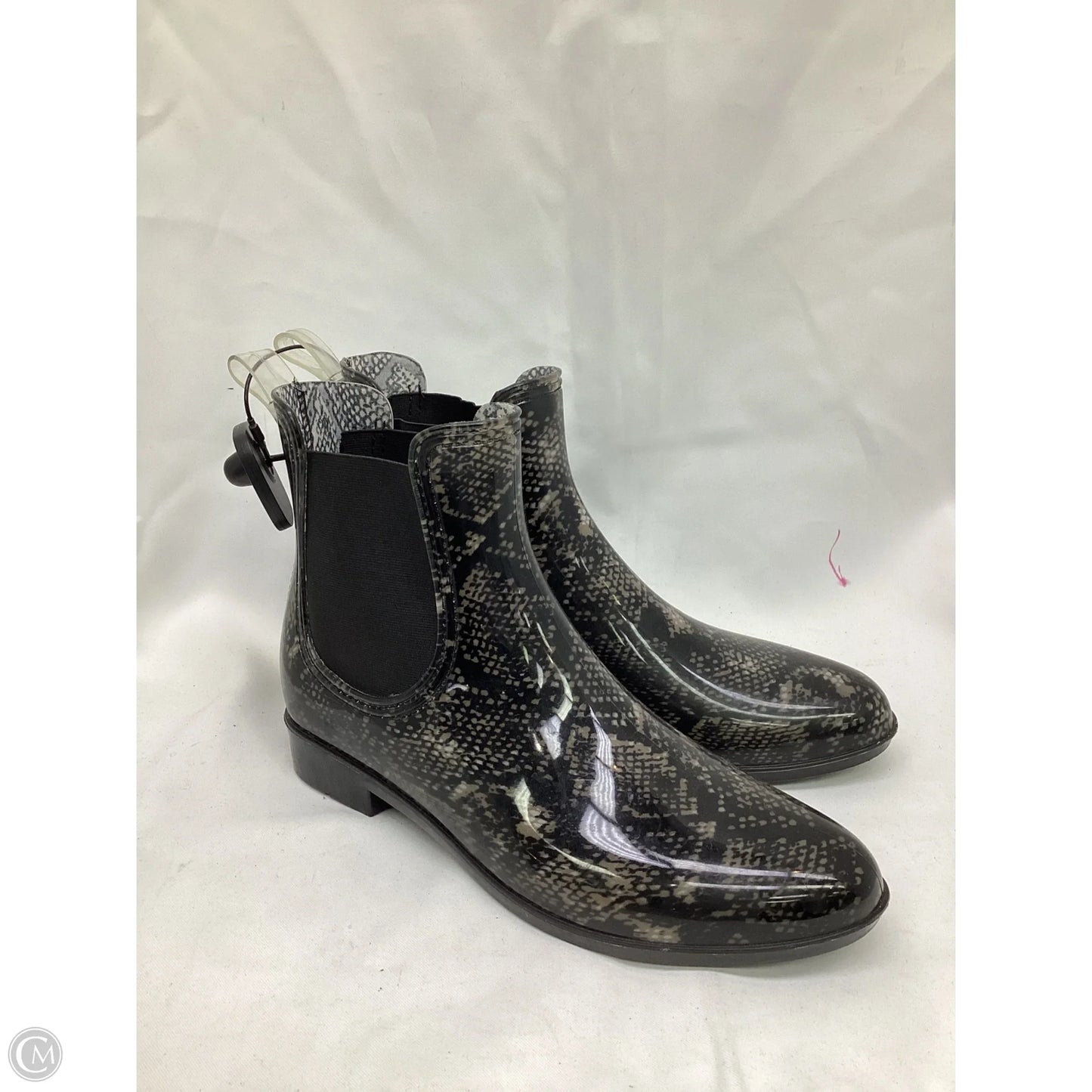 Boots Rain By Inc In Snakeskin Print, Size: 10