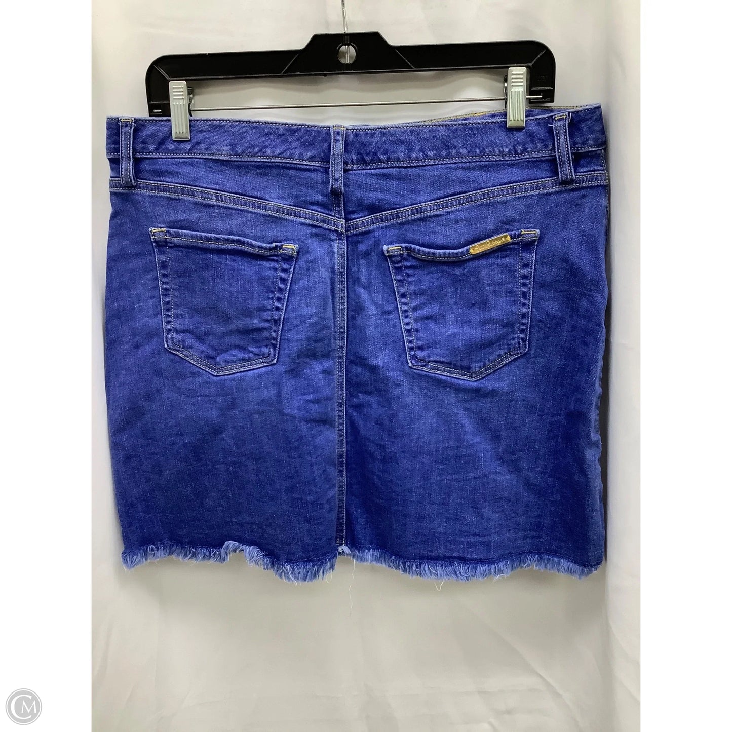 Skirt Designer By Lilly Pulitzer In Blue Denim, Size: 12