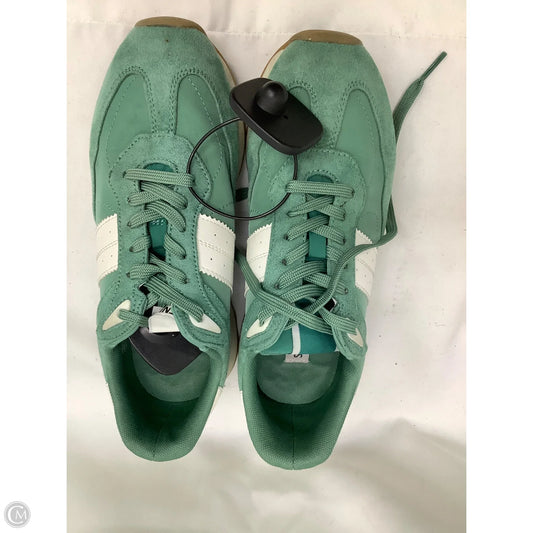 Shoes Flats By Steve Madden In Green & White, Size: 7.5