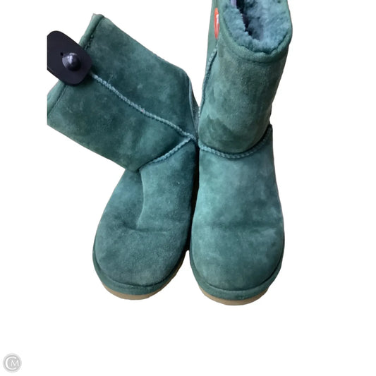 Boots Designer By Ugg In Green, Size: 7