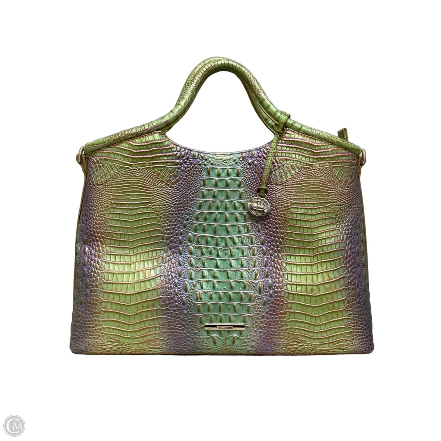 Handbag Designer By Brahmin, Size: Large