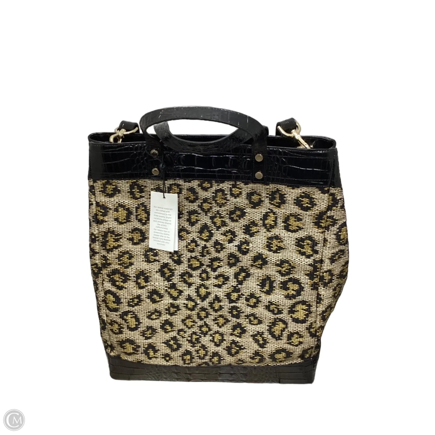 Tote Designer By Brahmin, Size: Large