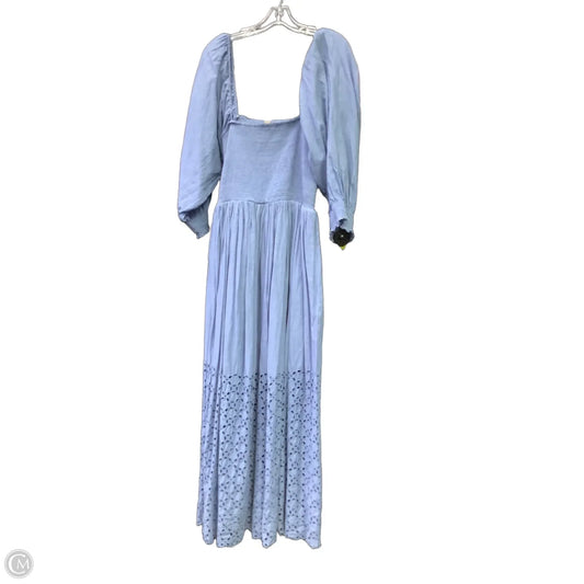 Dress Casual Maxi By Free People In Blue Denim, Size: Xl