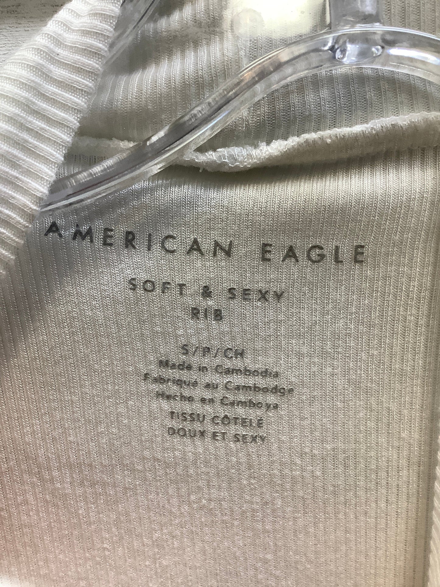 White Top Sleeveless American Eagle, Size S