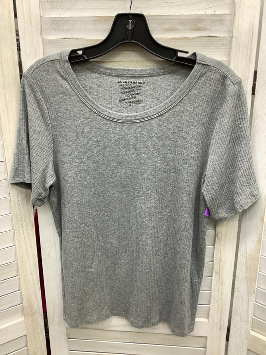 Top Short Sleeve By Lucky Brand  Size: Xl
