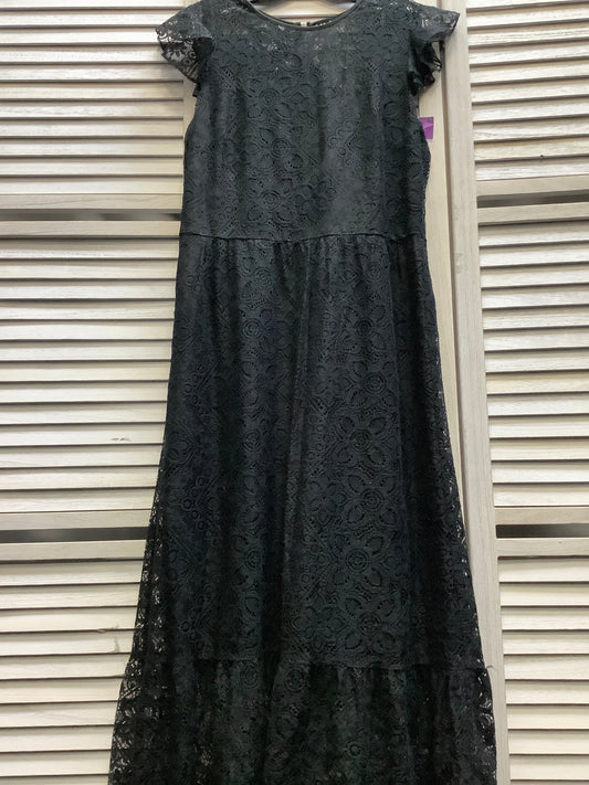 Black Dress Casual Maxi Polo Ralph Lauren, Size 10