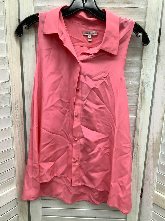 Pink Top Sleeveless Juicy Couture, Size 6