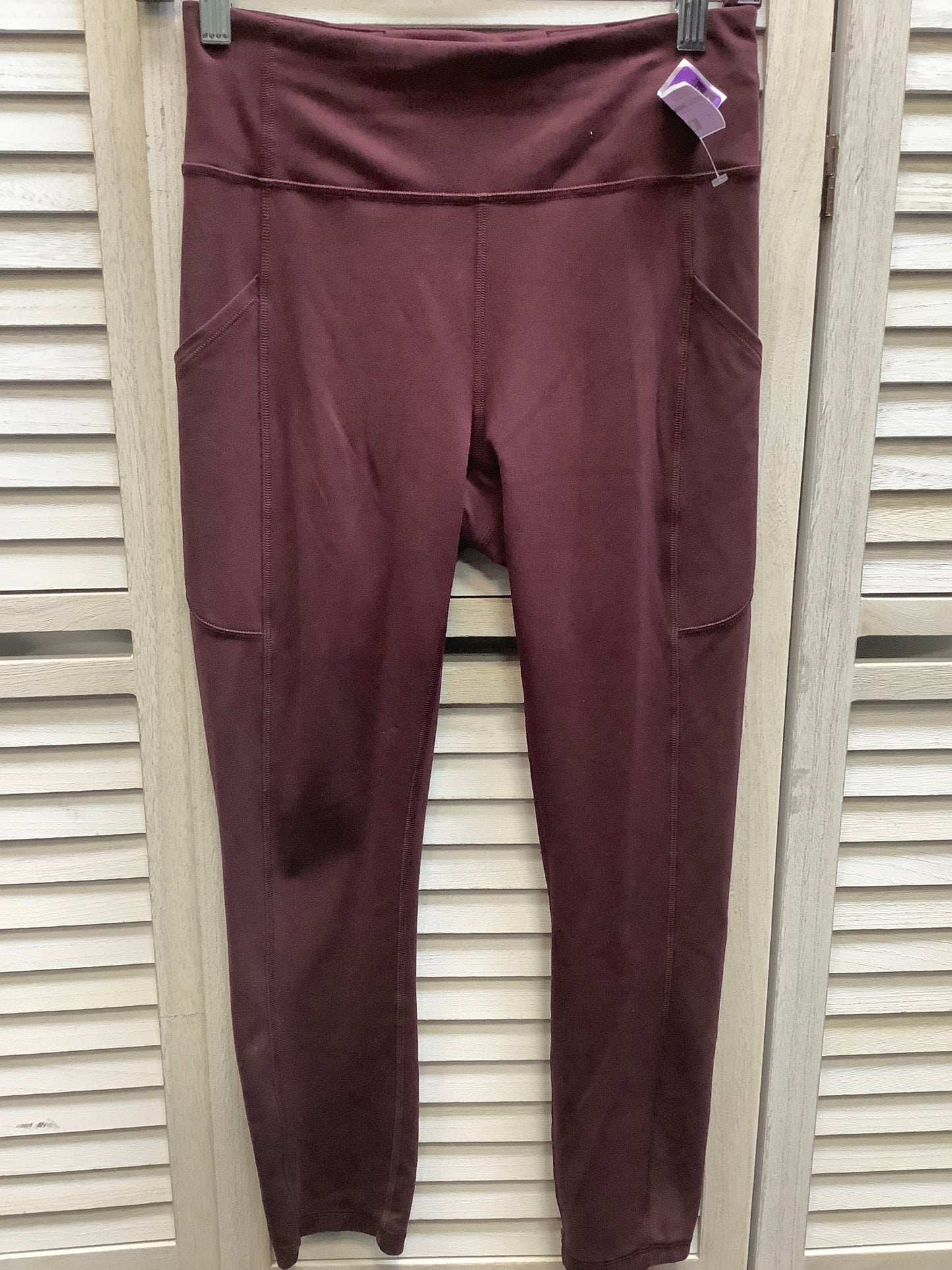 Mauve Athletic Leggings Lululemon, Size M