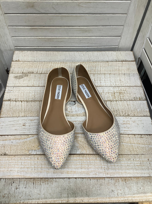 Peach Shoes Flats Steve Madden, Size 8.5