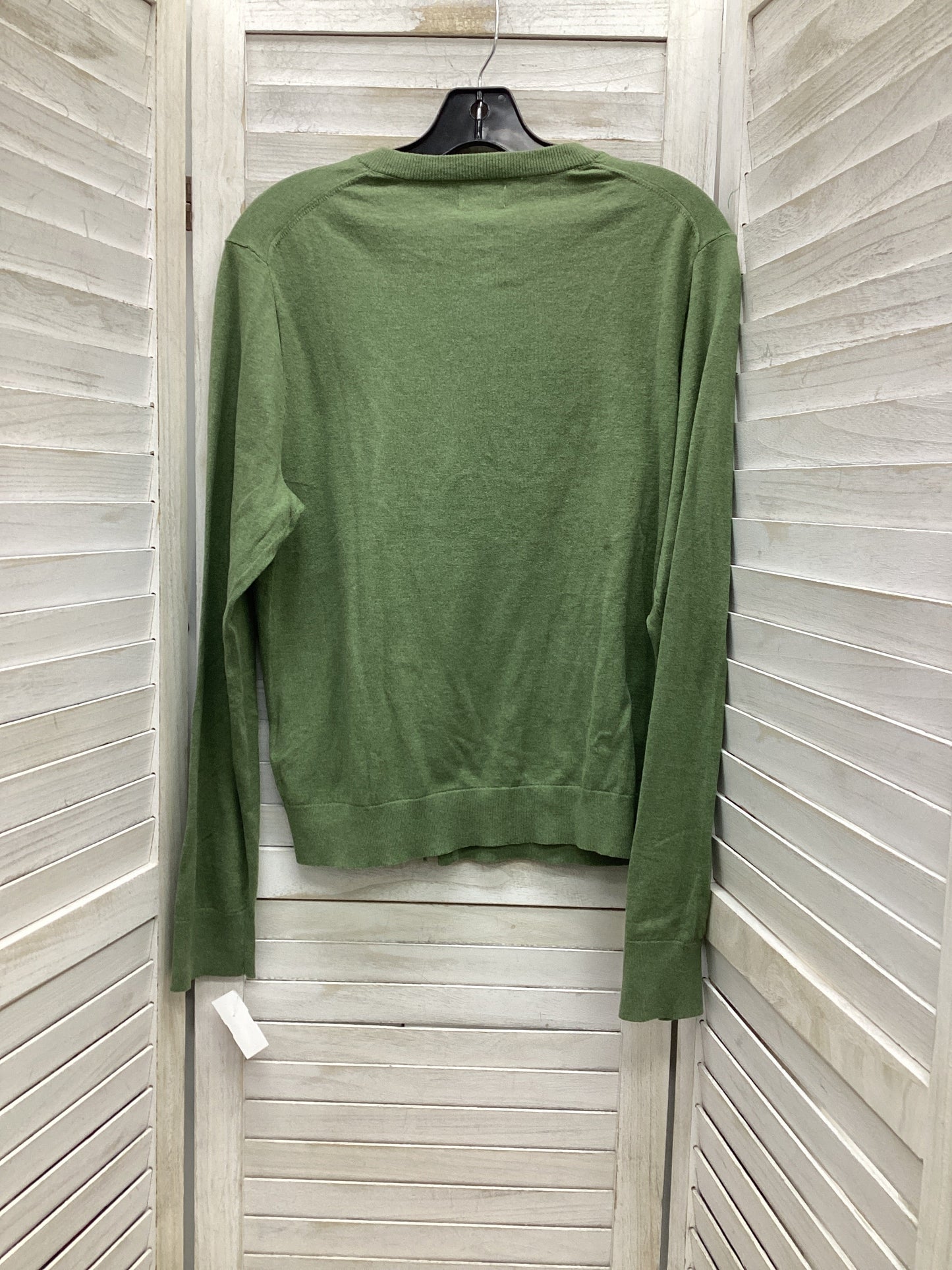 Cardigan By J. Crew In Green, Size: Xl