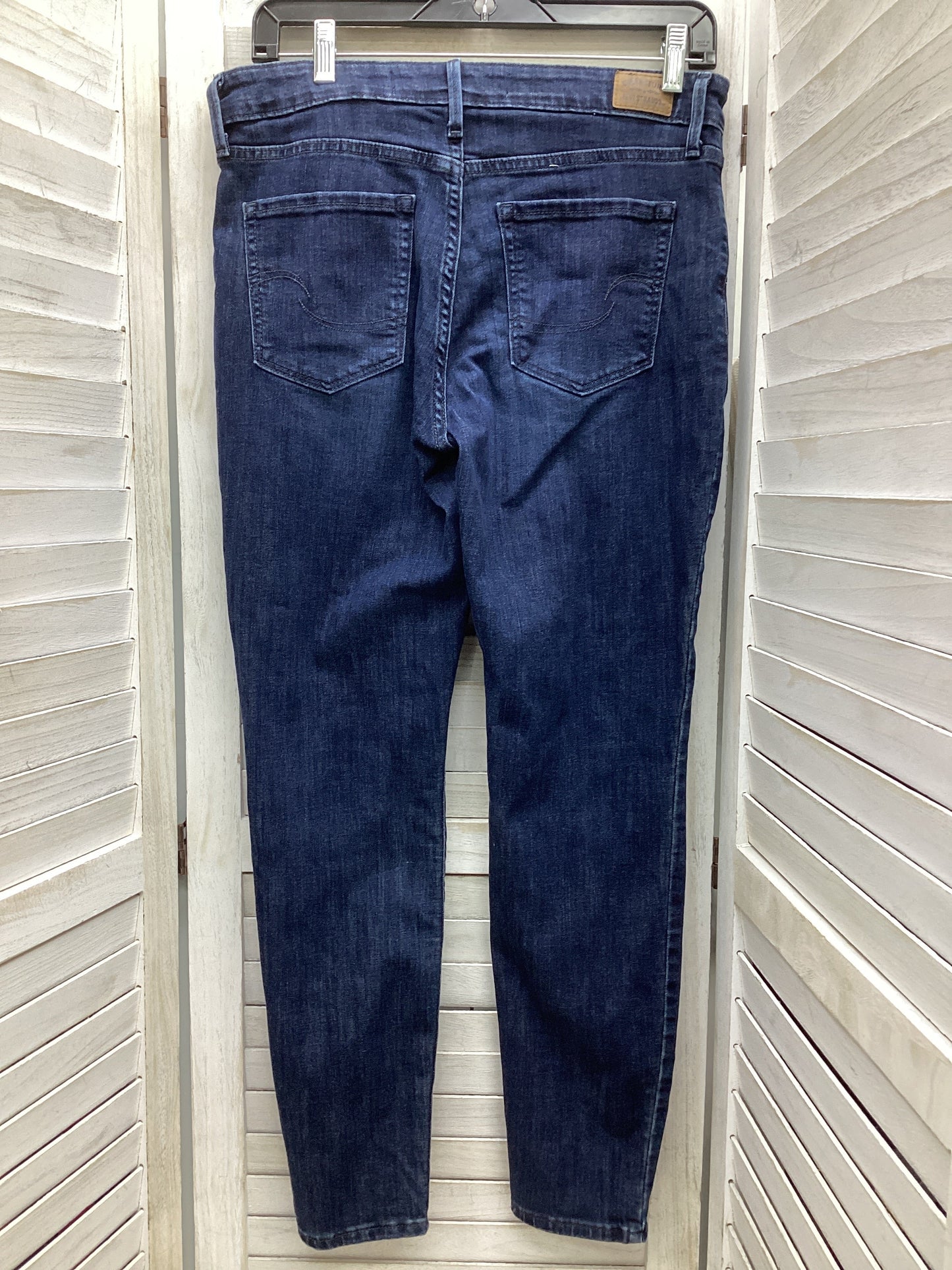 Jeans Skinny By Levis In Blue Denim, Size: 6