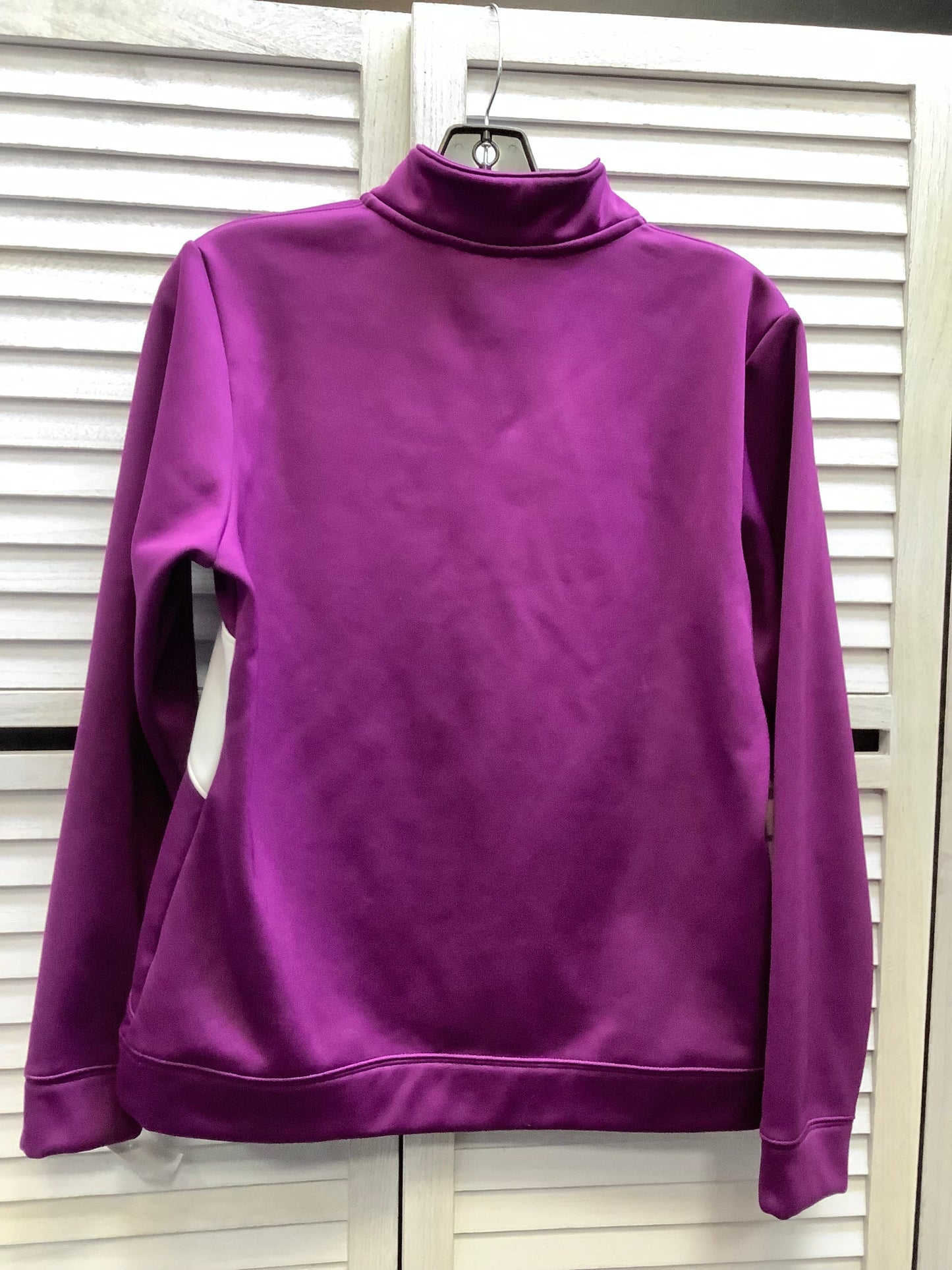 Athletic Sweatshirt Collar By Under Armour In Purple, Size: M