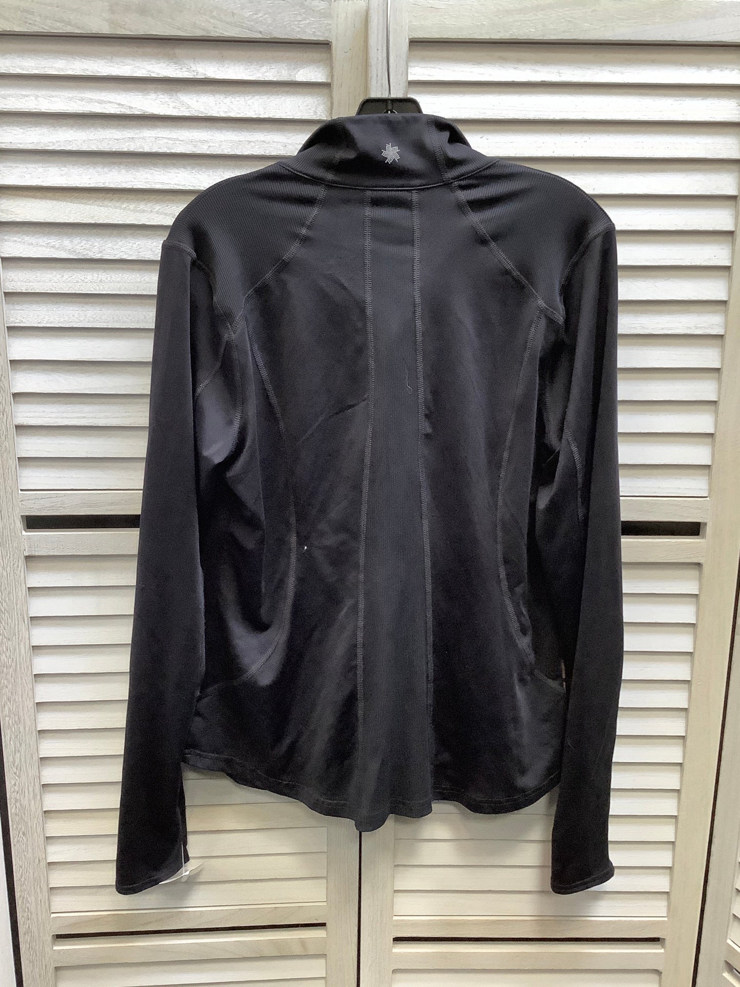 Athletic Jacket By Tek Gear In Black, Size: L