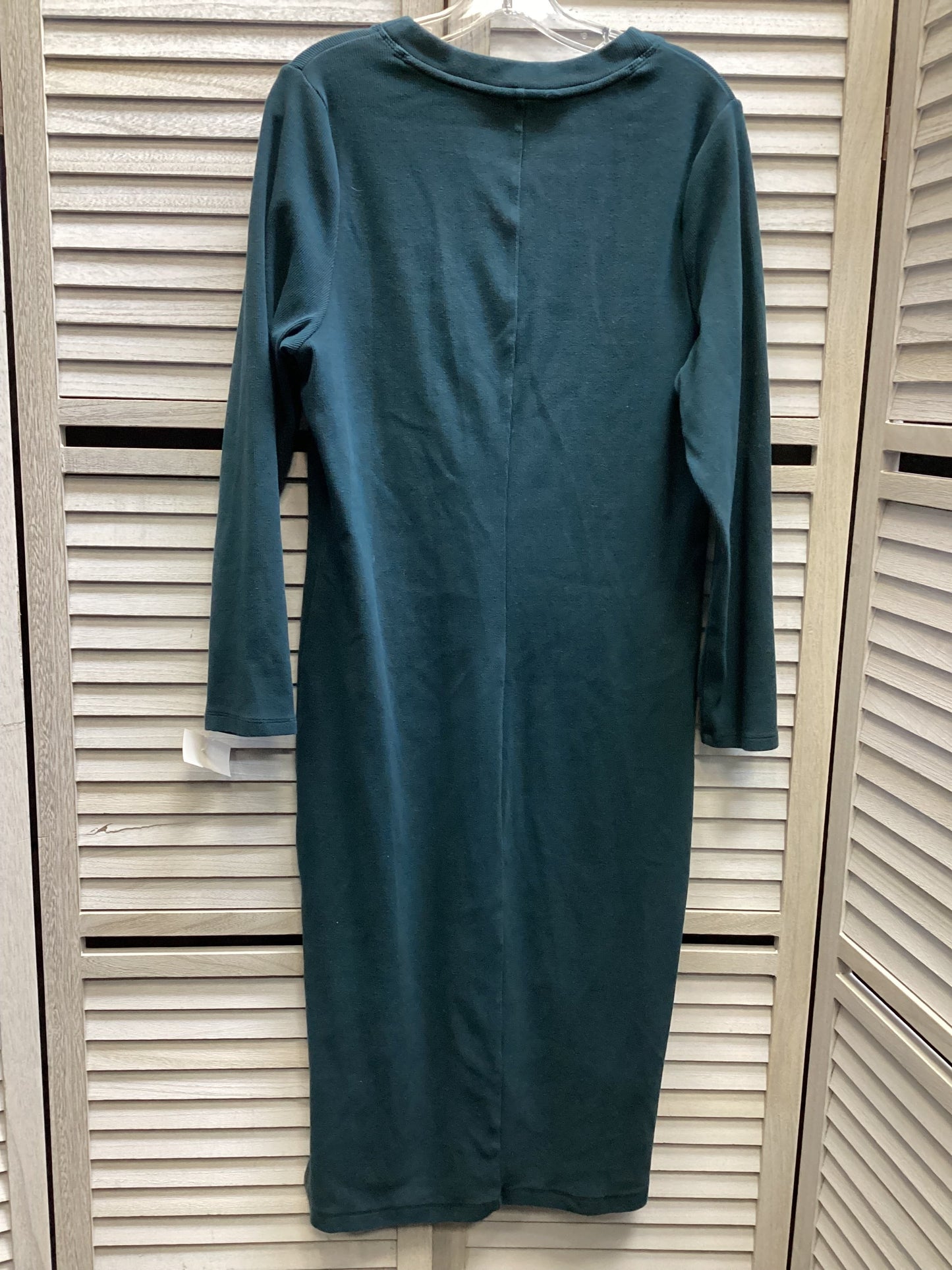 Dress Casual Maxi By Banana Republic In Green, Size: Xl