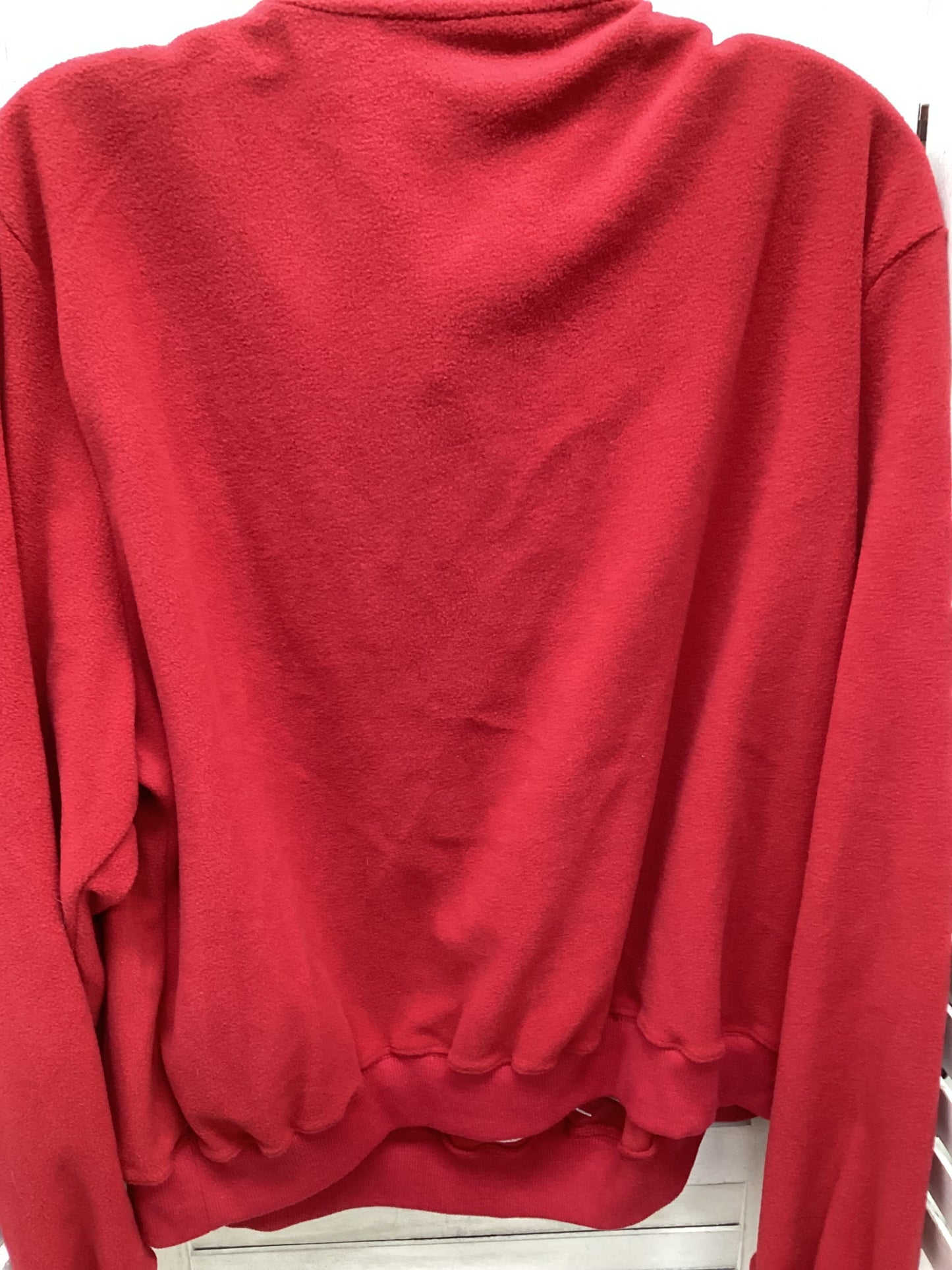 Sweatshirt Crewneck By Alfred Dunner In Red, Size: Xl