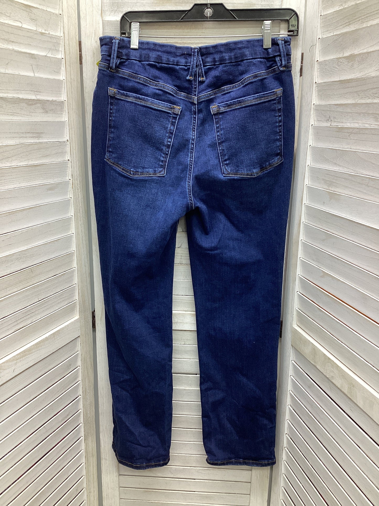 Jeans Boyfriend By Good American In Blue Denim, Size: 4