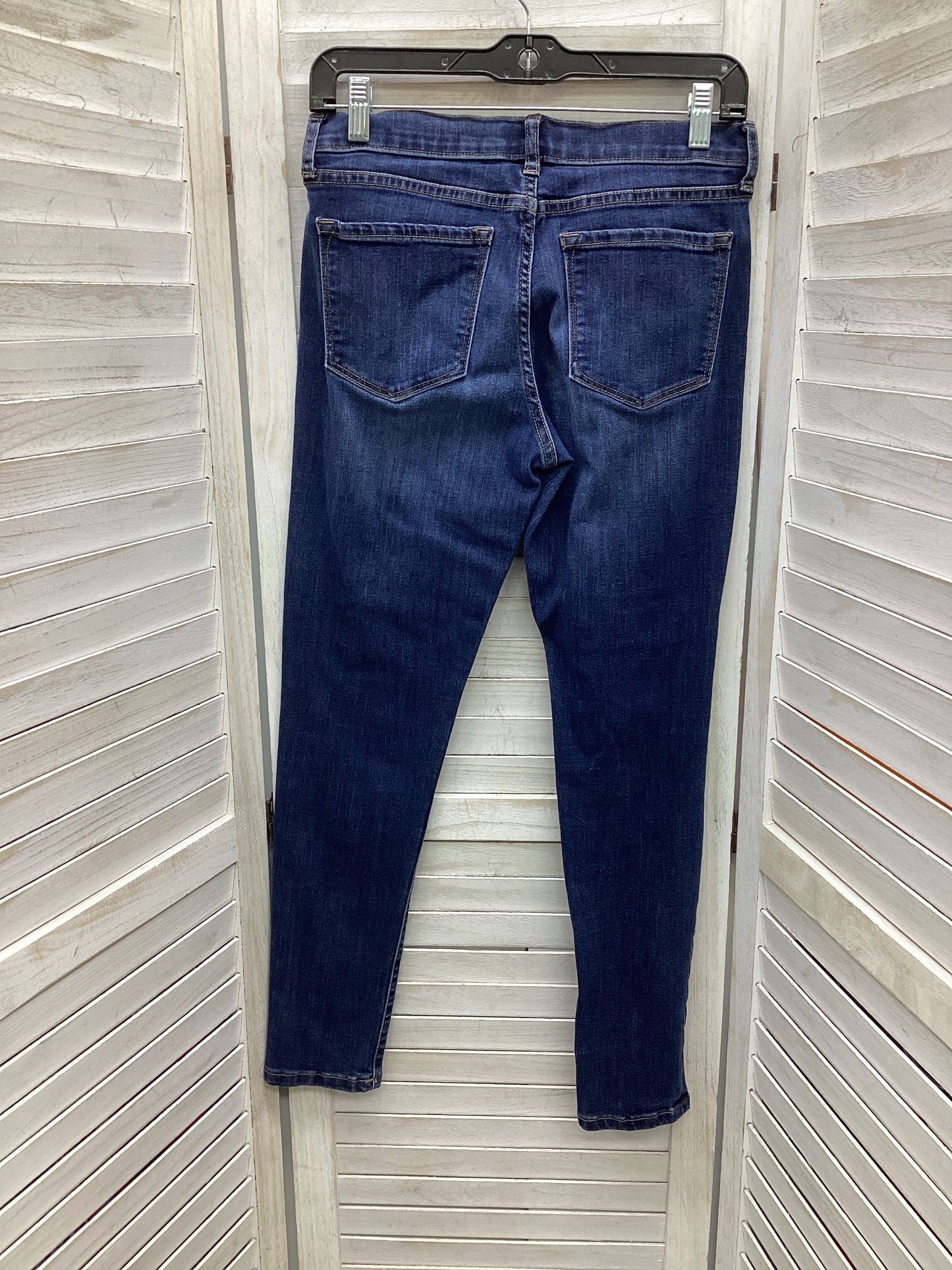 Jeans Boot Cut By Banana Republic In Blue Denim, Size: 4