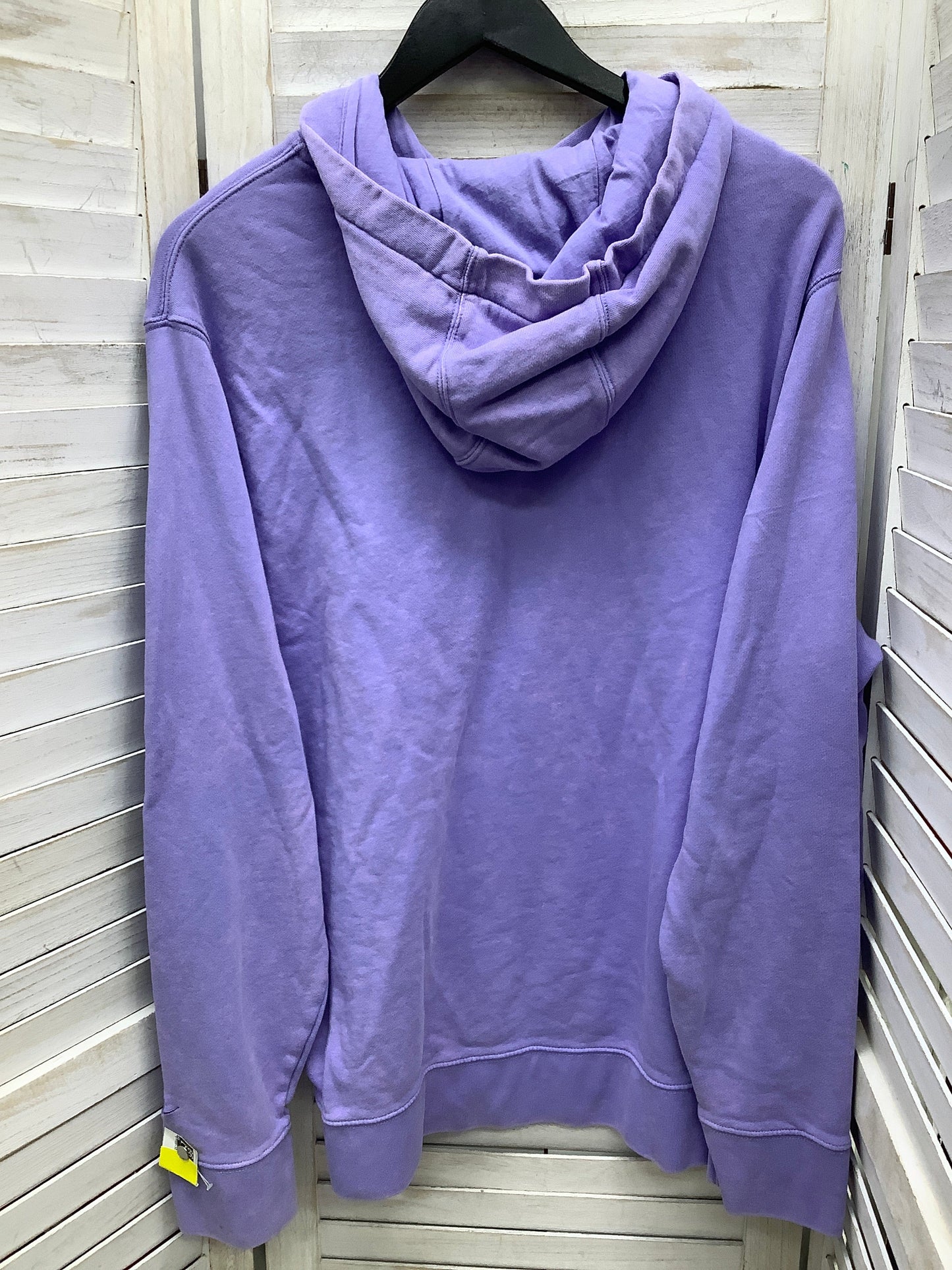 Athletic Sweatshirt Hoodie By Nike In Mauve, Size: Xl