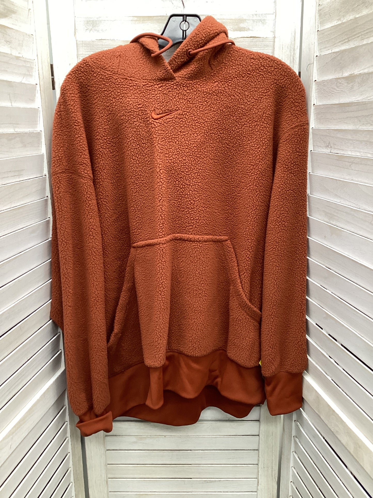 Sweater By Nike In Brown, Size: M