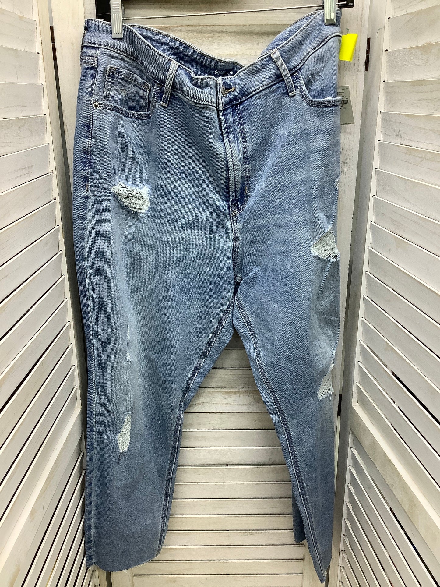 Jeans Boyfriend By Old Navy In Blue Denim, Size: 18