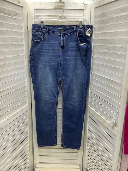 Jeans Boyfriend By Old Navy In Blue Denim, Size: 14