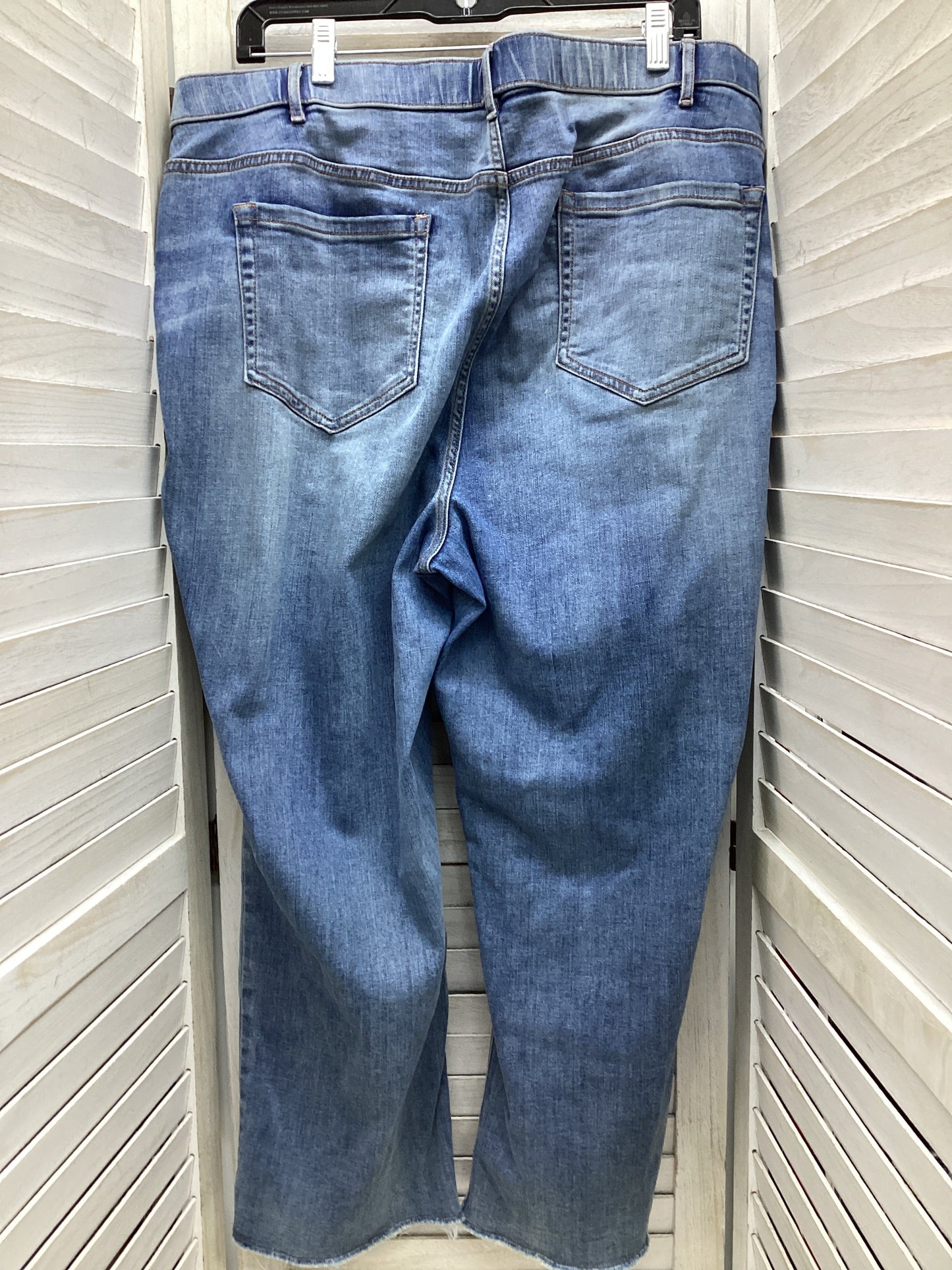 Jeans Boyfriend By J. Jill In Blue Denim, Size: 20