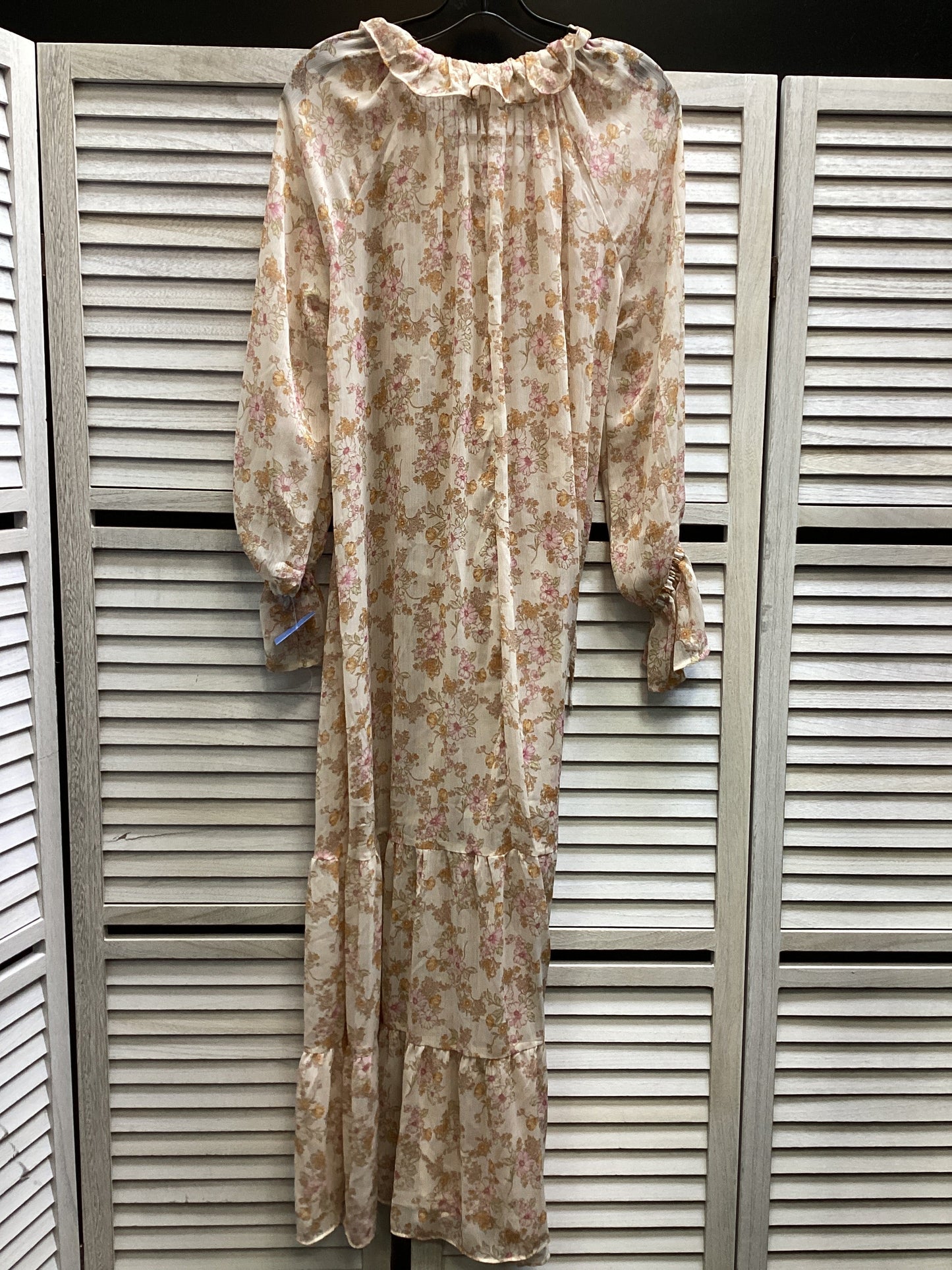 Dress Casual Maxi By Vici In Floral Print, Size: S