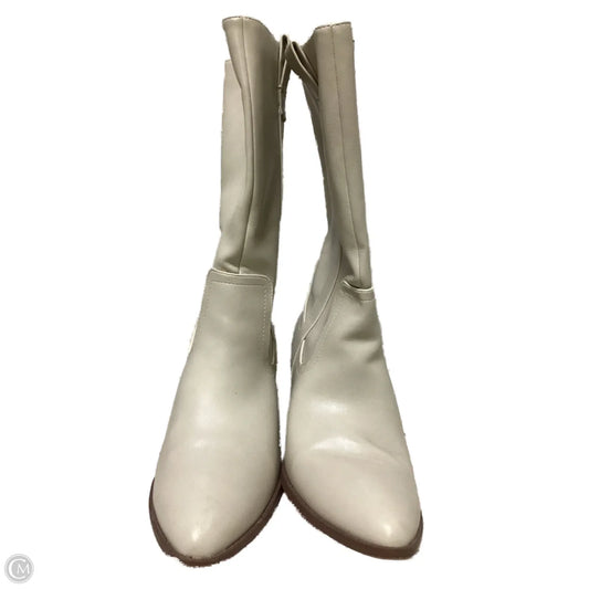 Boots Ankle Heels By Dolce Vita In Ivory, Size: 7
