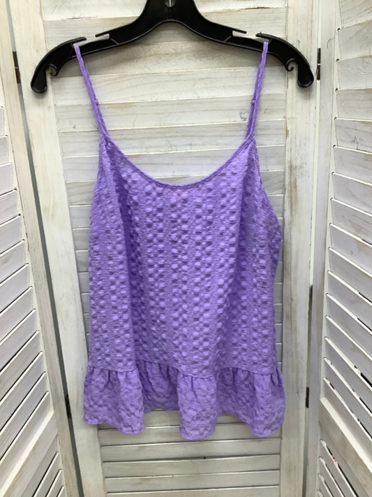 Top Sleeveless By Lilly Pulitzer In Purple, Size: S