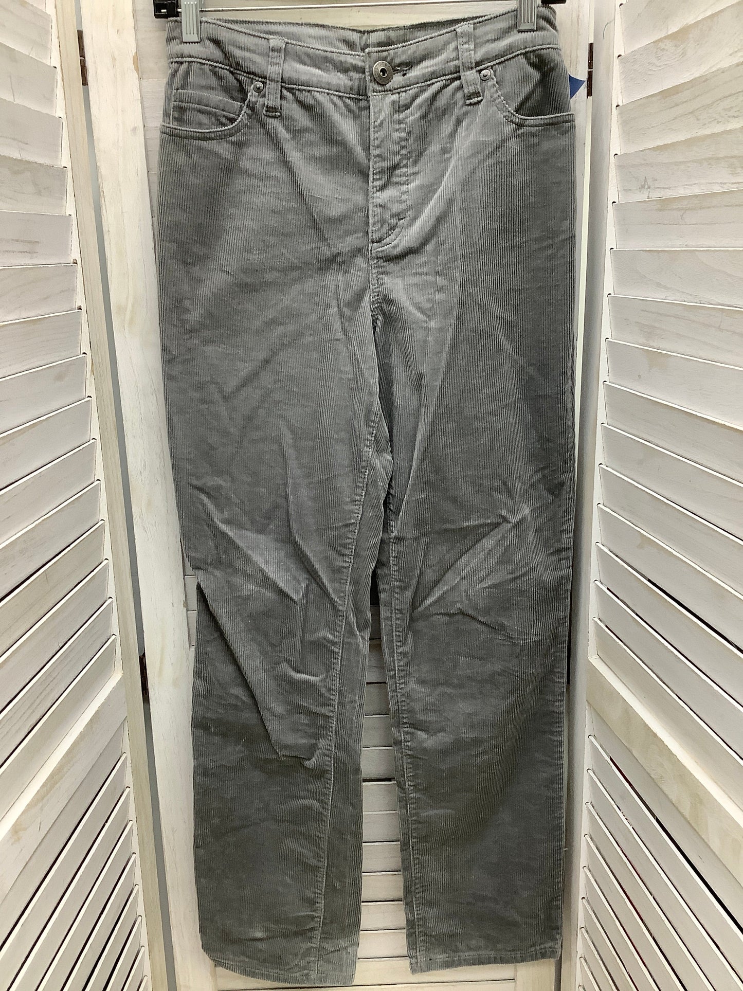 Pants Corduroy By Style And Company In Grey, Size: 6