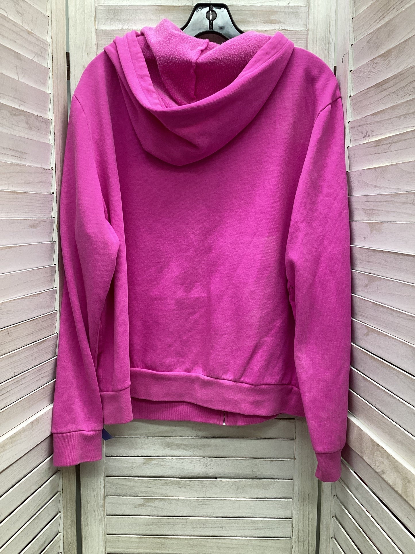 Athletic Jacket By Pink In Pink, Size: Xxl