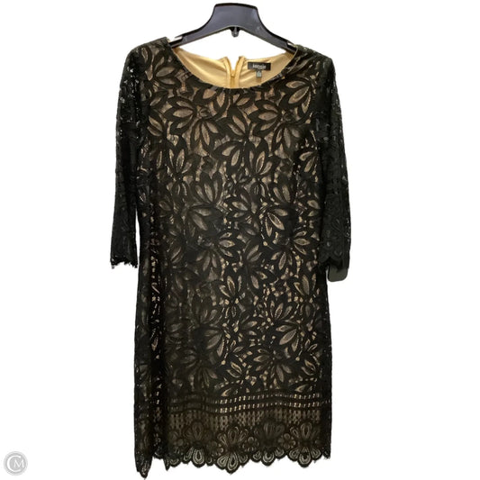 Dress Casual Midi By Kensie In Black, Size: 16