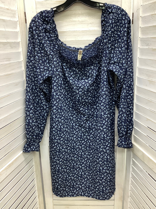 Top Long Sleeve By Clothes Mentor In Floral Print, Size: Xl