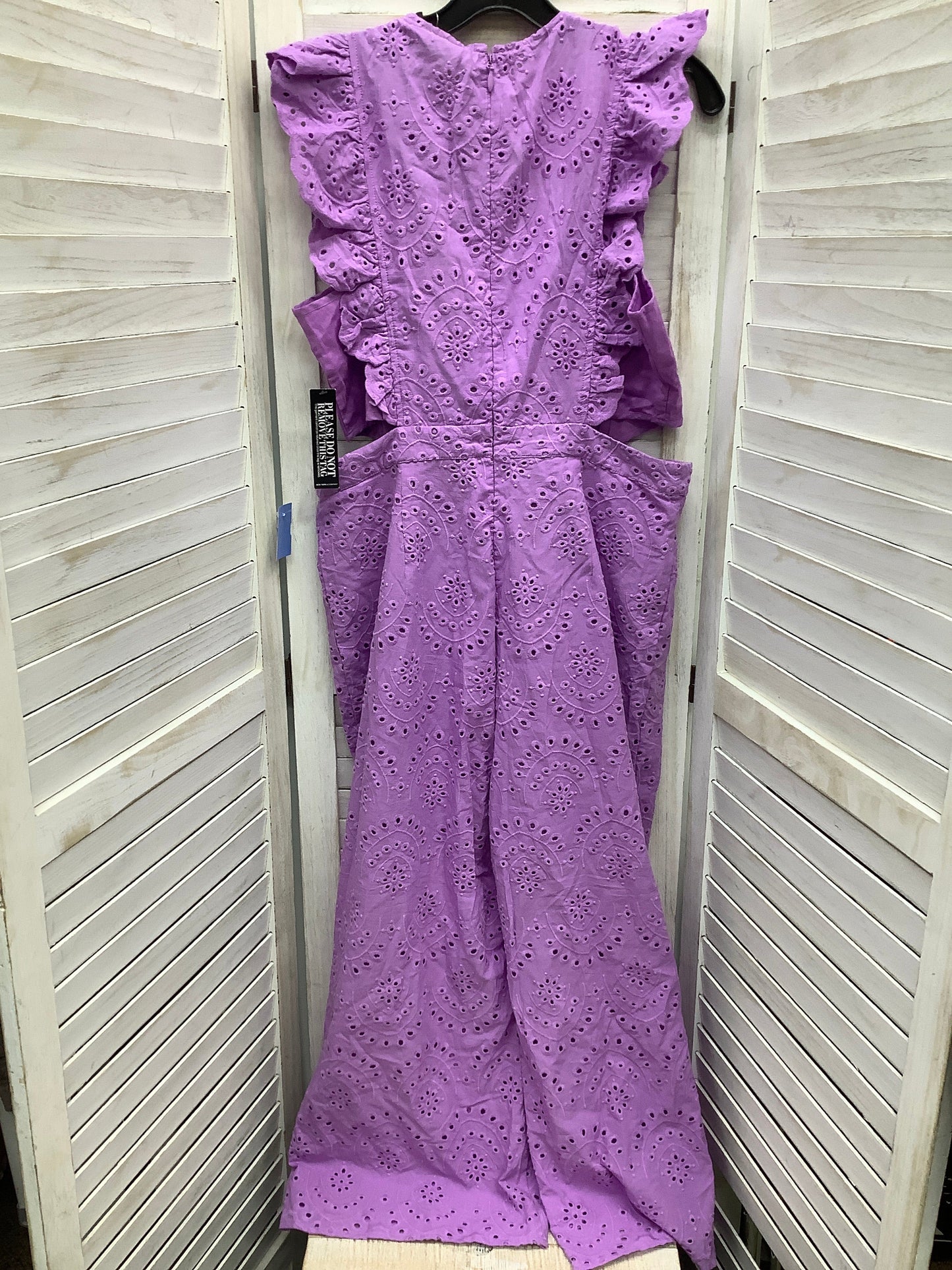 Jumpsuit By New York And Co In Purple, Size: L