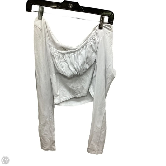 Top Long Sleeve By So In White, Size: M